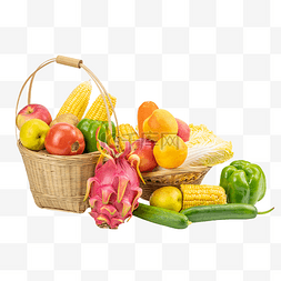 水果图片_蔬菜水果菜篮子