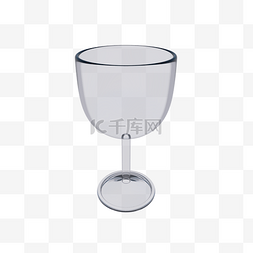 高脚杯玻璃图片_玻璃红酒杯