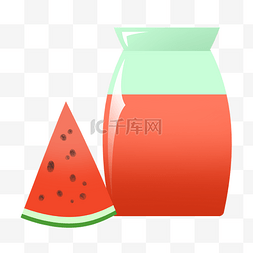 鲜榨桑葚图片_西瓜和西瓜汁