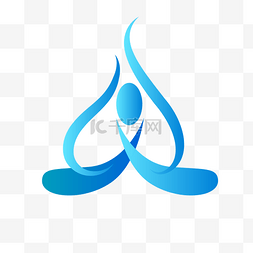 蜜柚logo图片_蓝色logo