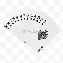 黑色系列扑克牌