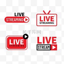 live streaming播放框按键