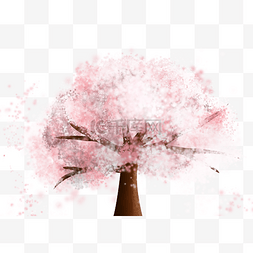 樱花免费图片_唯美盛开的樱花树元素免费下载