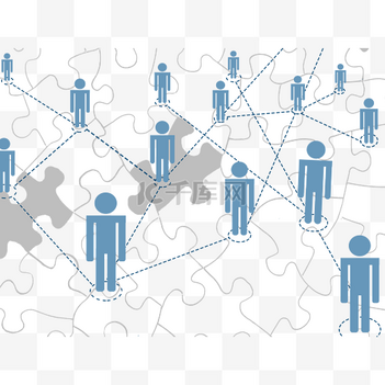 关系网免抠设计素材-关系网免抠模板设计PSD图片下载-千库网