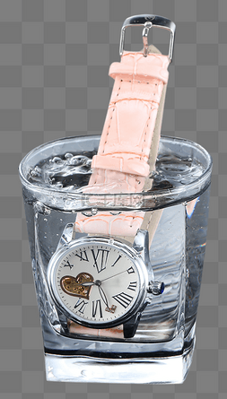 女士手表图片_女士防水镂空手表