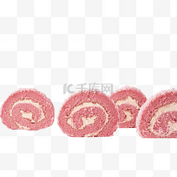 粉色9图片_美味蛋糕卷