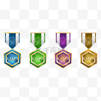 会员等级头像框等级排名图标标志动图gif个人vip和企业vip免费下载gif