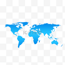 洲际板块图片_科技地图蓝色科技