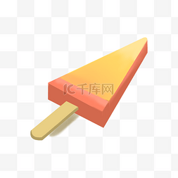 夏季清新可爱芒果西瓜混合冰棒
