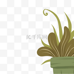 卡通盆栽植物下载图片_卡通盆栽植物下载