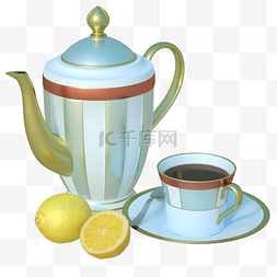 红茶柠檬茶图片_柠檬茶红茶饮品下午茶