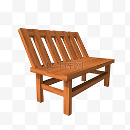 木质家具长椅