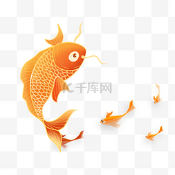 鱼锦图片_锦鲤跳跃鱼群