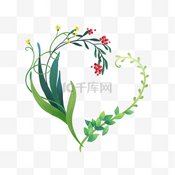 花卉植物图片_手绘花草花卉装饰