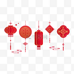 春节虎年吊饰中国结国庆灯笼