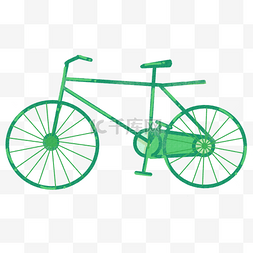 绿色出行自行车
