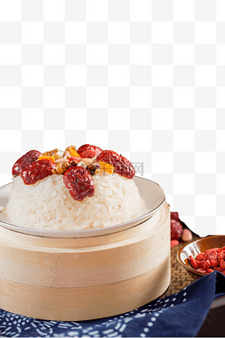 米饭图片_杂粮红枣八宝饭杂粮中式美食
