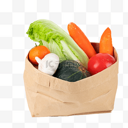 ai购物袋ai图片_果蔬蔬菜环保袋