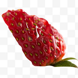 草莓实拍素材图片_实拍种植草莓果实