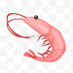 粉色虾基围虾