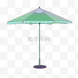 度假沙滩遮阳伞