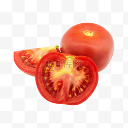 西红柿切开图片_红色切开西红柿