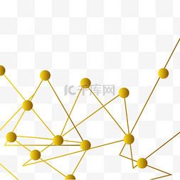 渐变图片_简约渐变不规则线条图形