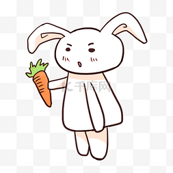兔子老师与兔子图片_赠与卡通可爱兔子形象