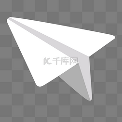 折纸飞机图片_白色纸飞机