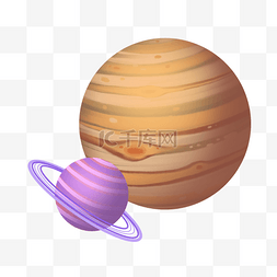 环绕土星地球