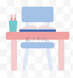 书桌学习图片_学习书桌和椅子