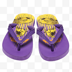 紫色拖鞋