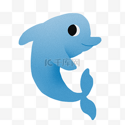 好动的海豚动物插图