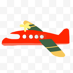 飞机卡通绿色图片_小飞机玩具儿童可爱六一