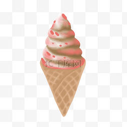 夏日冰淇淋卡通免抠素材