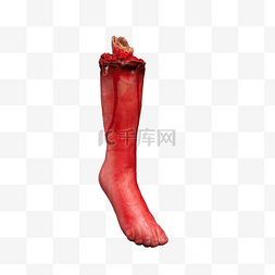 医学模型图片_人体断裂的小腿骨