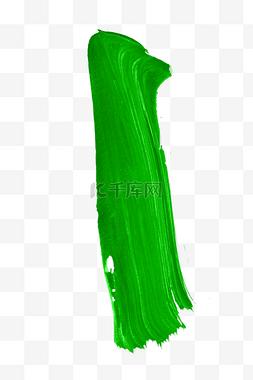 绿色油漆划痕