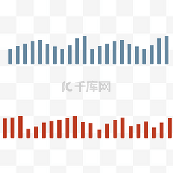 声波去渍图片_蓝色超声波音频声波电流线条元素