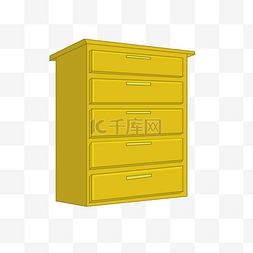 黄色柜子图片_黄色柜子装饰
