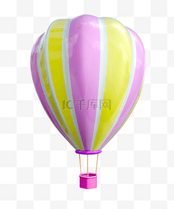 彩色气球热气球图片_彩色热气球