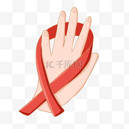预防艾滋病标志图片_艾滋病红丝带