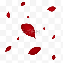 花瓣红色图片_漂浮花瓣红色玫瑰花瓣
