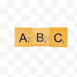 ABC木块字母