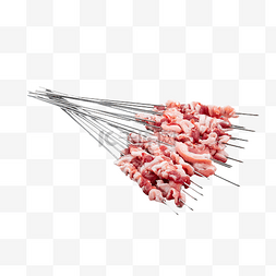 烧烤肉串羊肉串