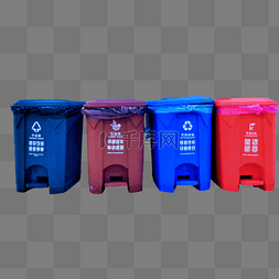 环保分类垃圾桶图片_环保垃圾桶