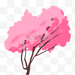 粉色桃花植物