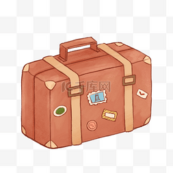 手提包图片_旅行复古行李箱