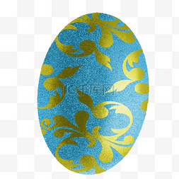 彩蛋图图片_蓝色的彩蛋免抠图