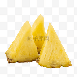 三角形凤梨食物
