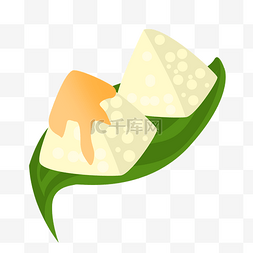 传统美食大米端午节粽子